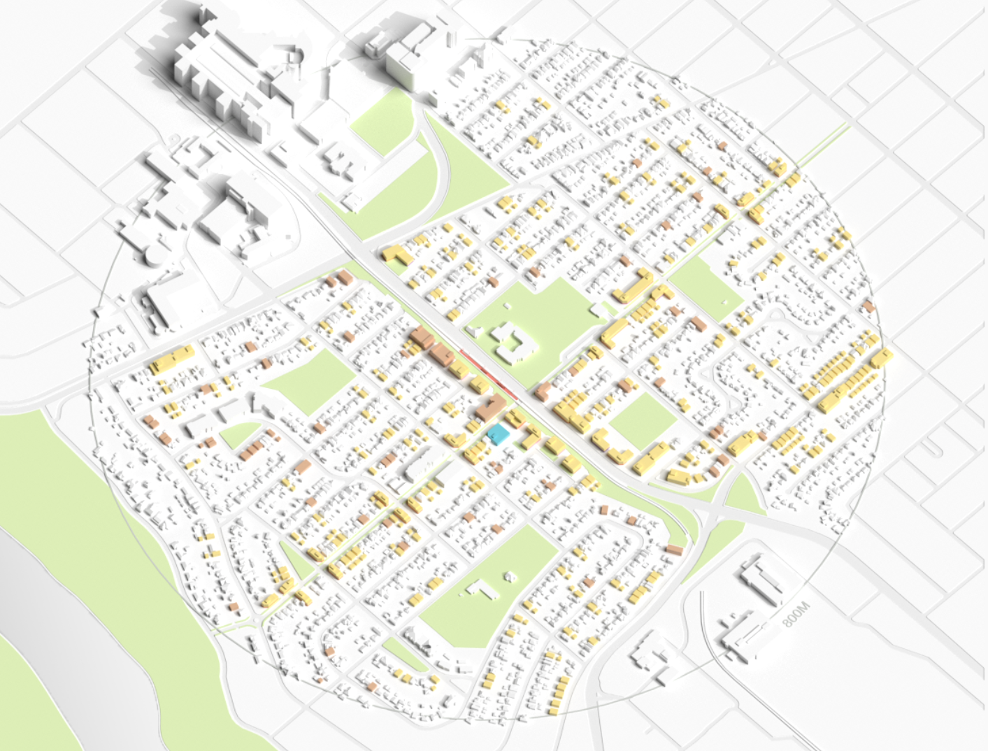 McKernan/Belgravia Station