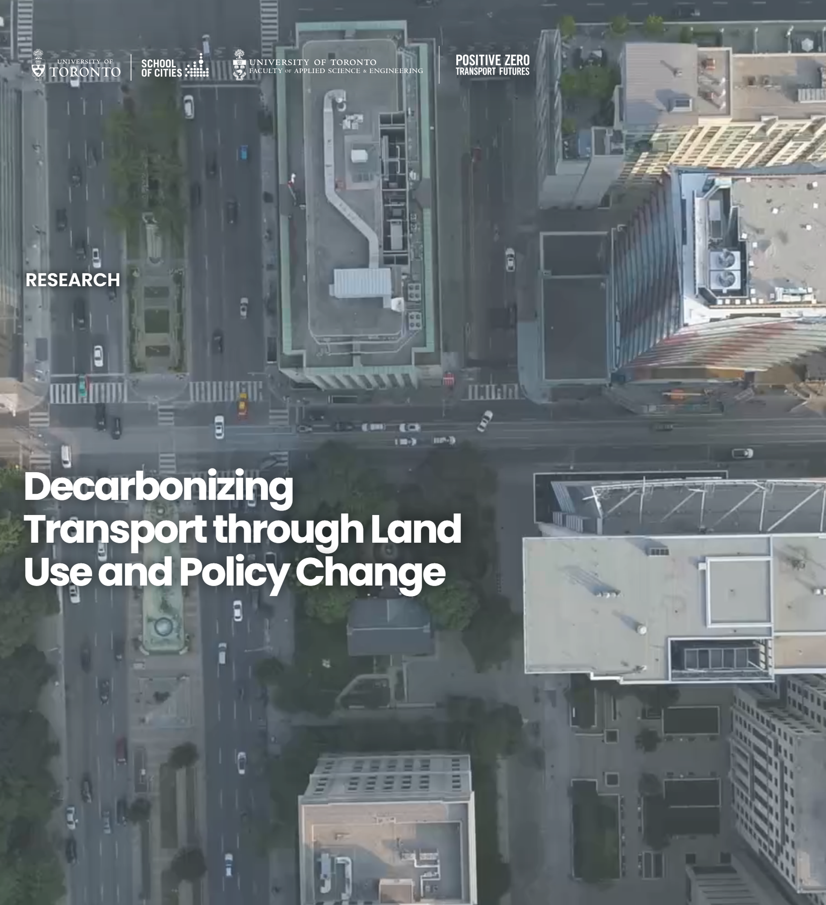 Decarbonizing Transport through Land Use and Policy Change