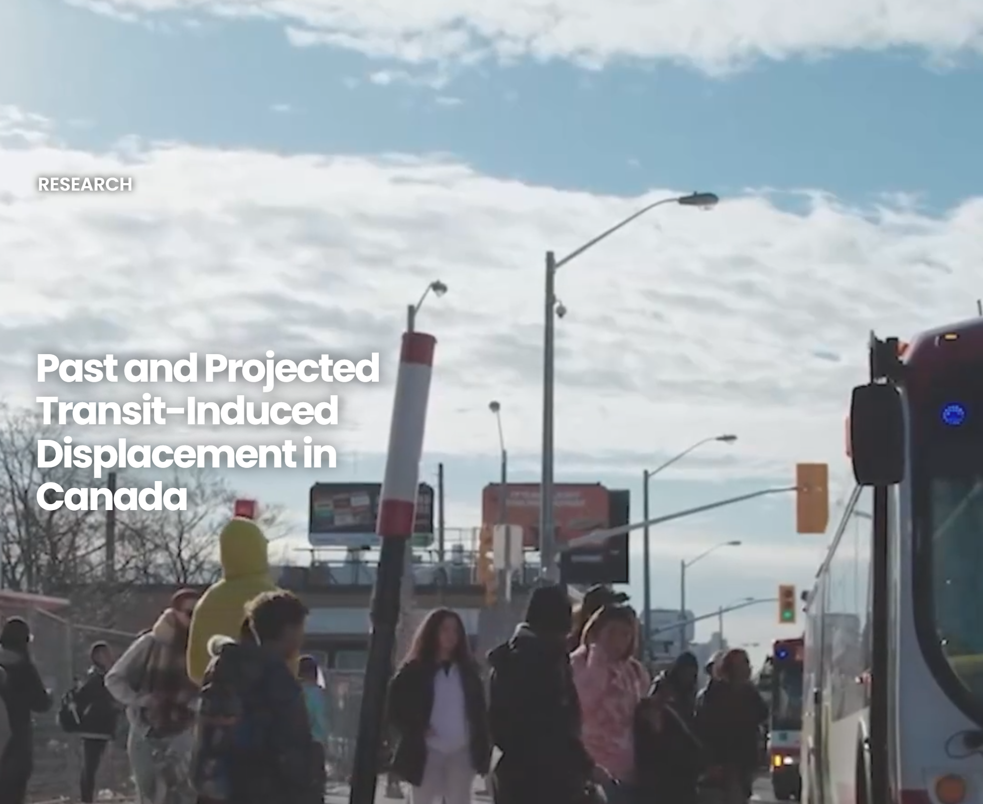 Past and Projected Transit-Induced Displacement in Canada